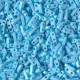 Miyuki quarter tila 5x1.2mm kralen - Opaque turquoise blue matted ab QTL-413FR